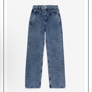 Like new condition. Naomy High-Rise Wide Leg Jeans
100% cotton